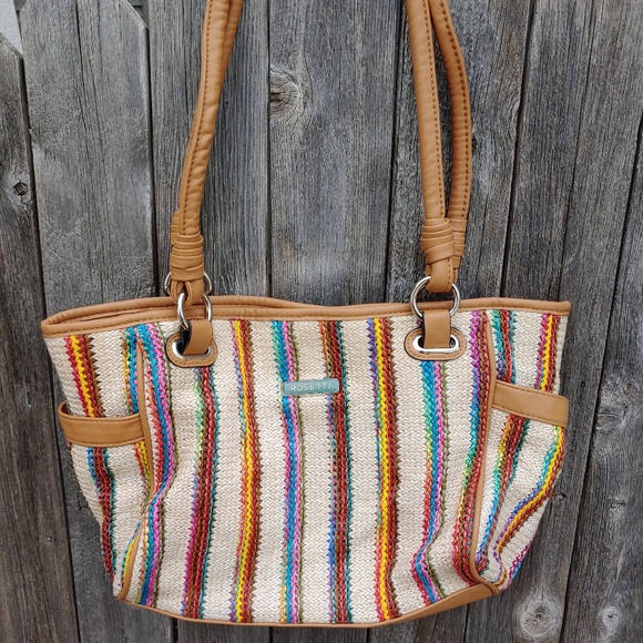 Rosetti Handbags - Rosetti Multi colored woven texture purse